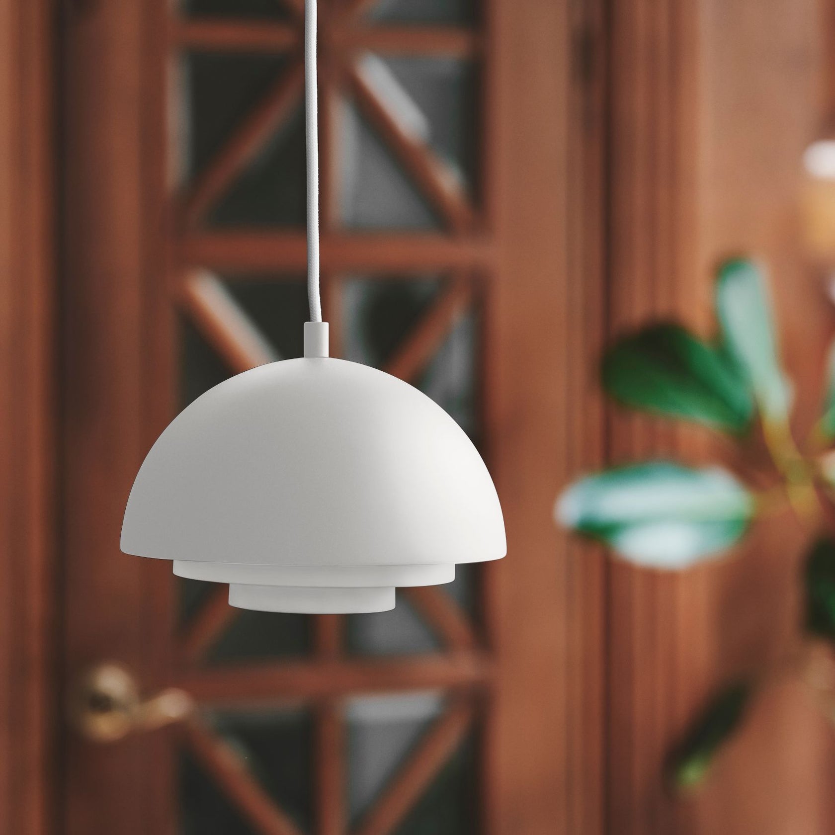 Milieu Colour Mini Mini Taklampa, Clear White