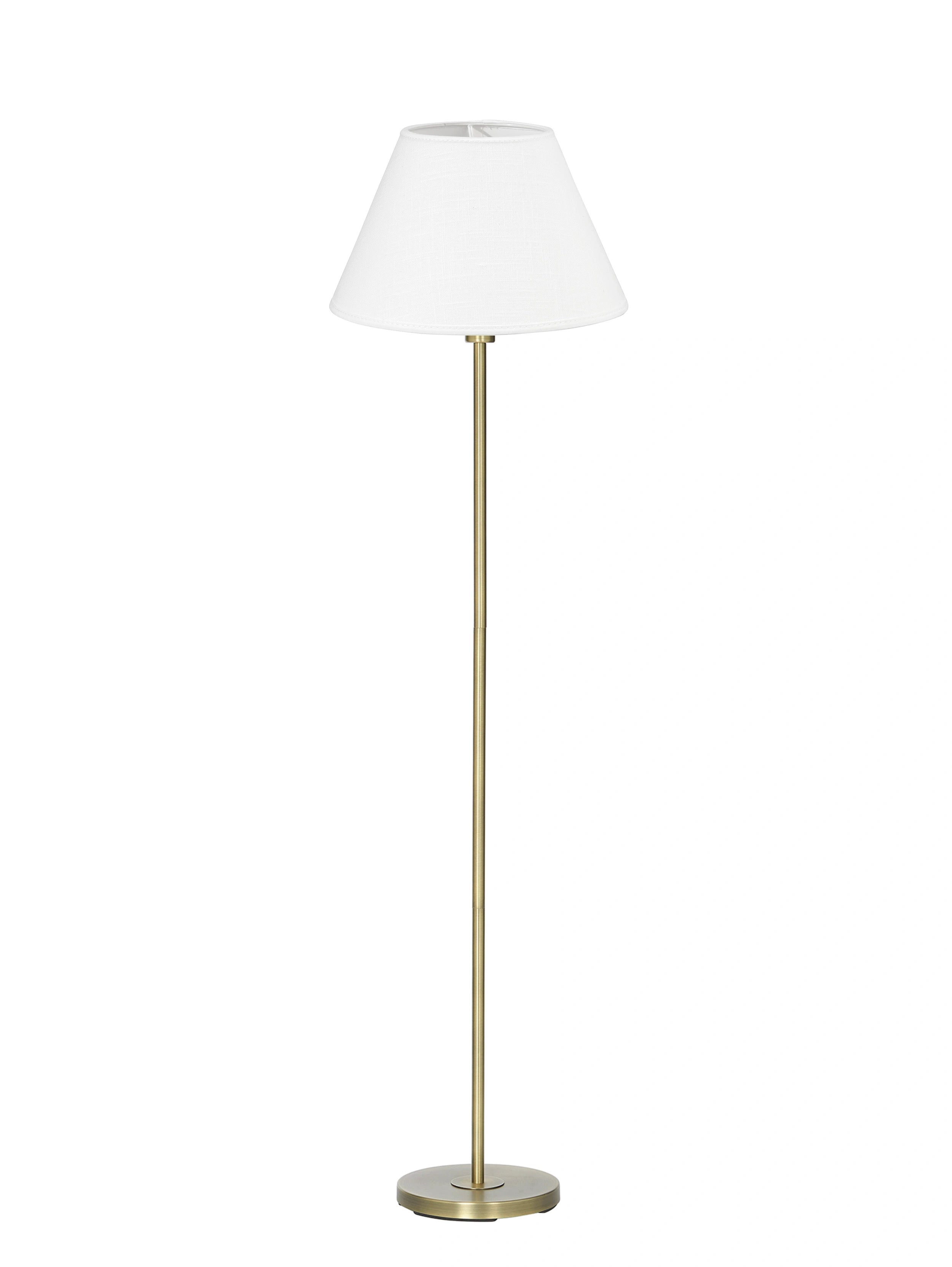 Amy golvlampa, antikmässing 130 cm