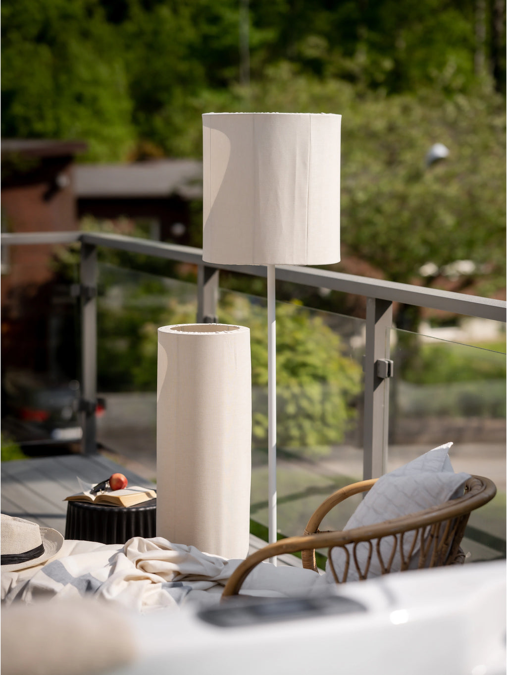 Agnar golvlampa 156 cm, Beige
