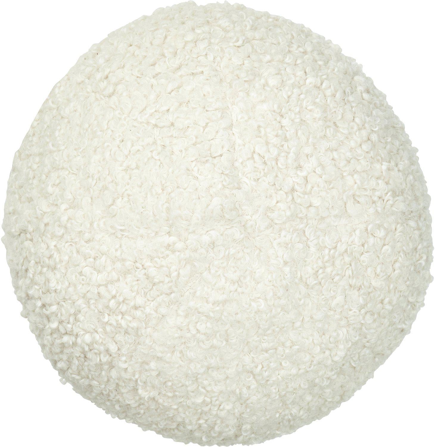 Elsie Prydnadskudde 25 cm, Vit