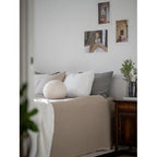 Elsie Prydnadskudde 25 cm, Vit