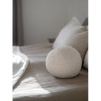 Elsie Prydnadskudde 25 cm, Vit