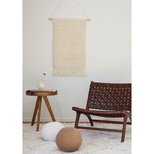 Elsie Prydnadskudde 25 cm, Vit