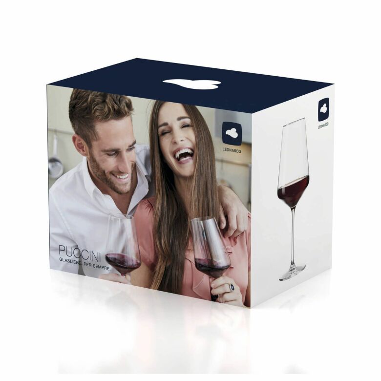 Rödvinsglas 750ml Puccini 6-pack