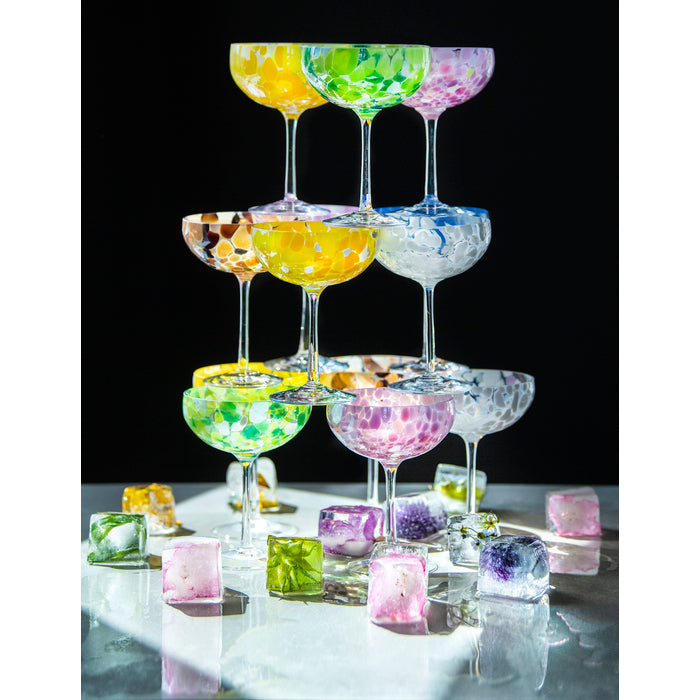 Magnor – Swirl Champagneglas – Gul – 22 cl