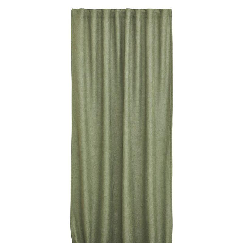 Göran gardinlängd 135x240 cm, Ljusgrön