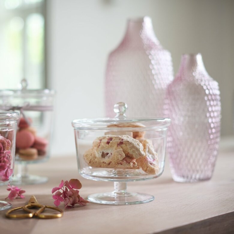 Poesia Glasburk på Fot 18 cm