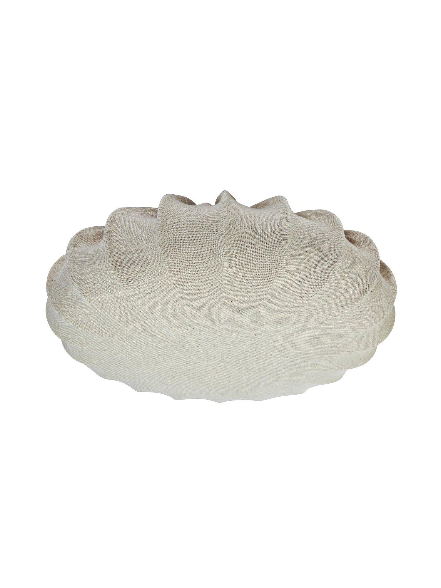 Plafond veckad lampskärm 25 cm, Anthracite