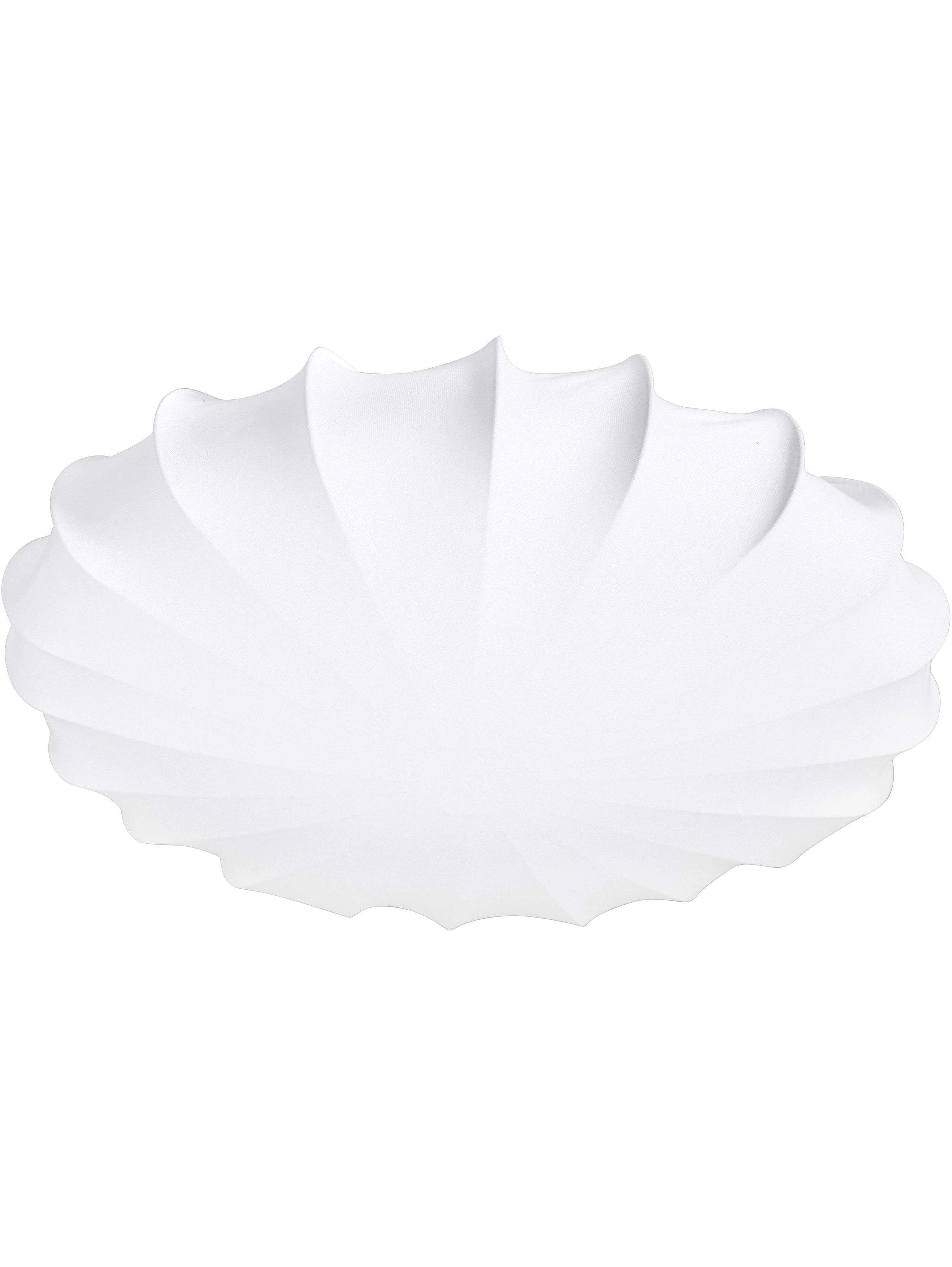 Plafond Franza 55 cm, vit bomullstyg