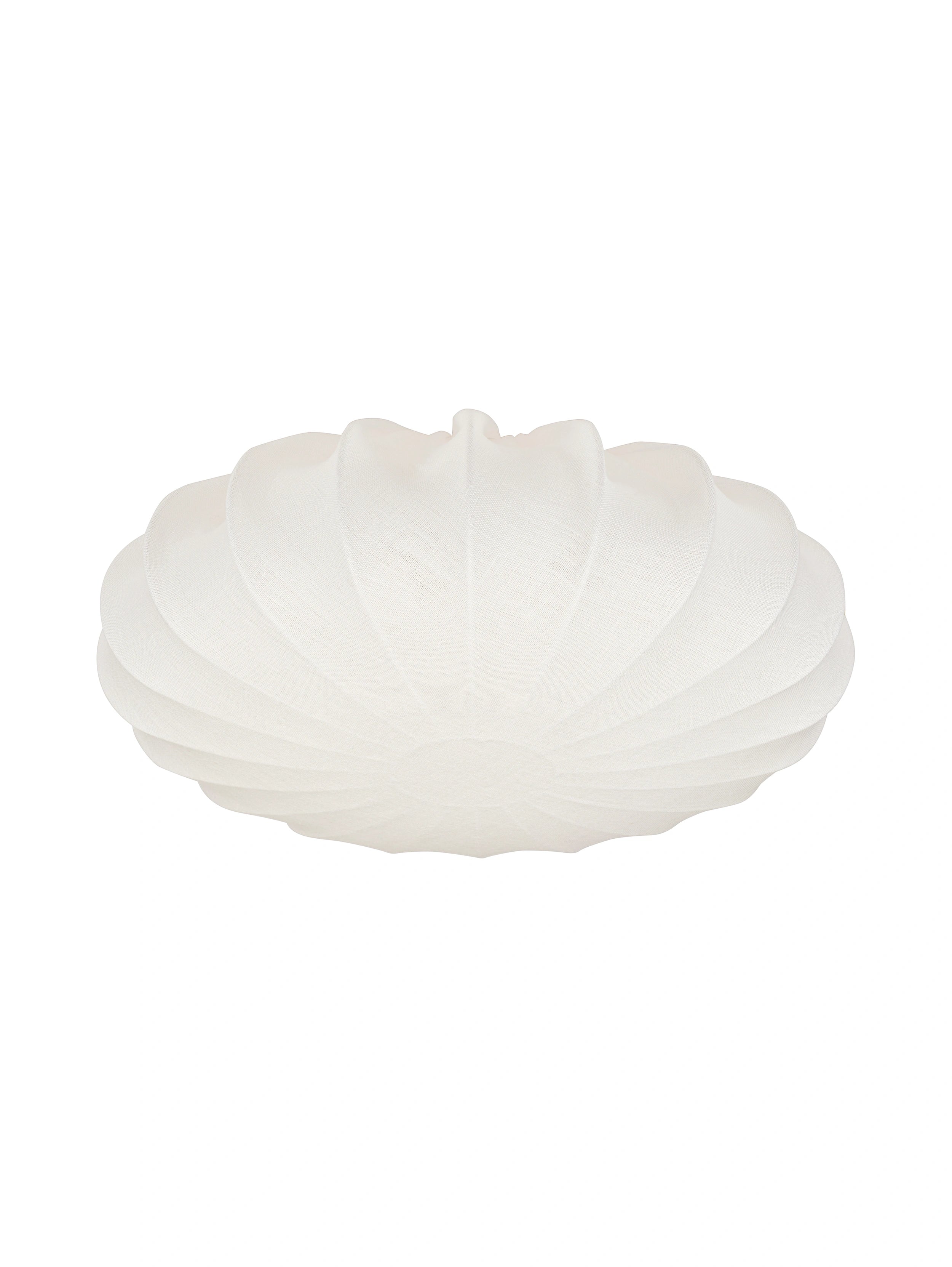 Plafond Lin 70 cm, offwhite linnetyg