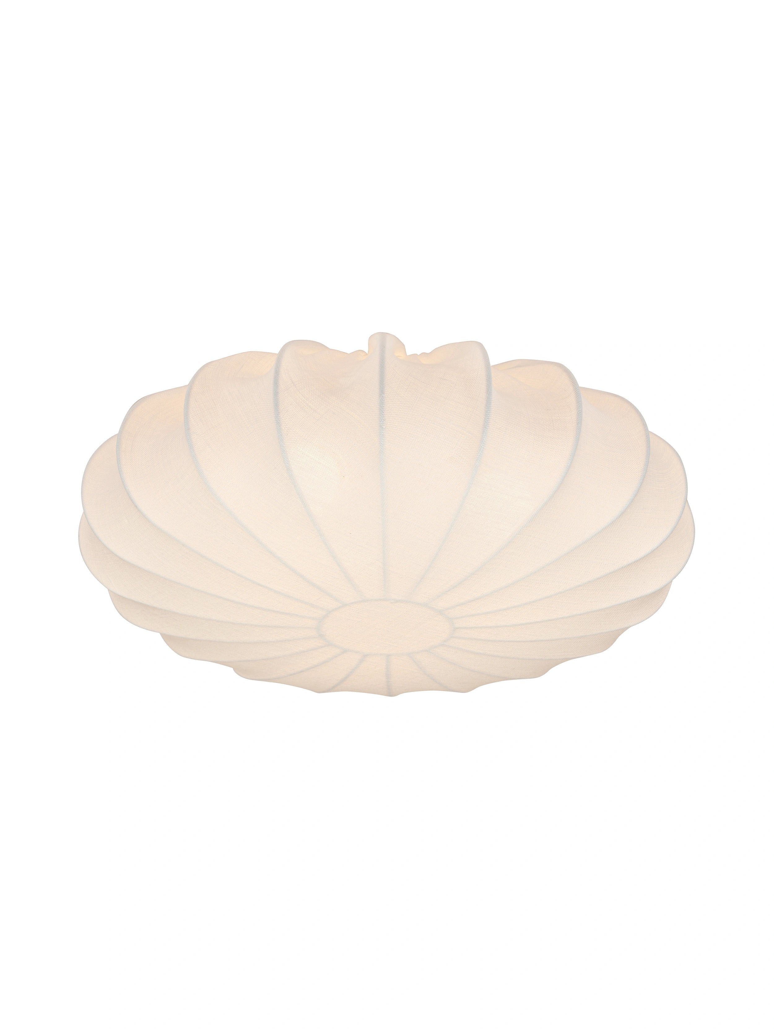 Plafond Lin 70 cm, offwhite linnetyg