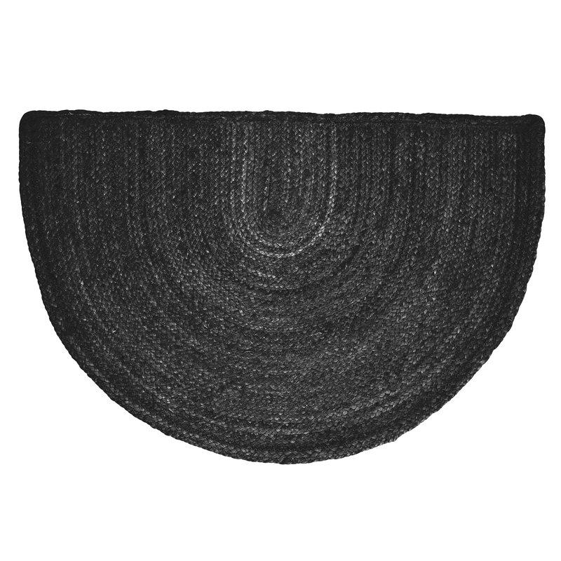 Merida matta halvmåne D60x90 cm, Svart