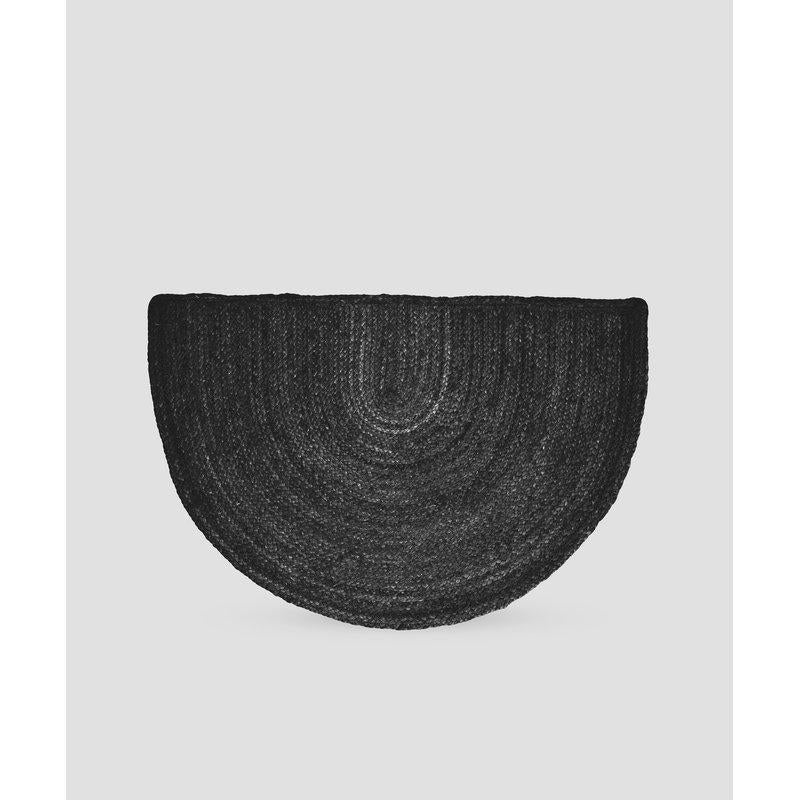 Merida matta halvmåne D60x90 cm, Svart