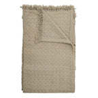 Mellby pläd 125x150 cm, Beige