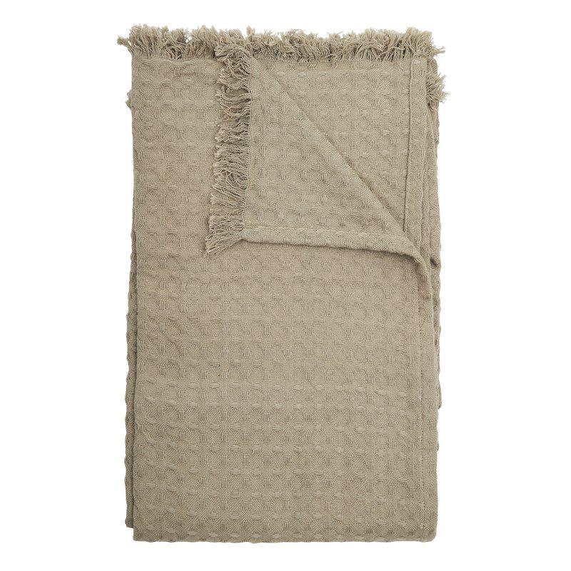 Mellby pläd 125x150 cm, Beige