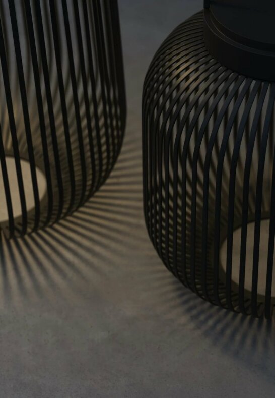 Lito LED-Lampa L 49 cm Svart