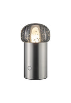 Iris LED-Lampa 18 cm Silver Metal