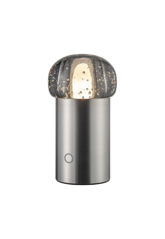 Iris LED-Lampa 18 cm Silver Metal