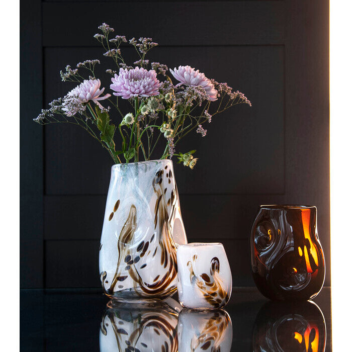 Magnor - After Rain - Vas Stor - Vit/Multi 28 cm