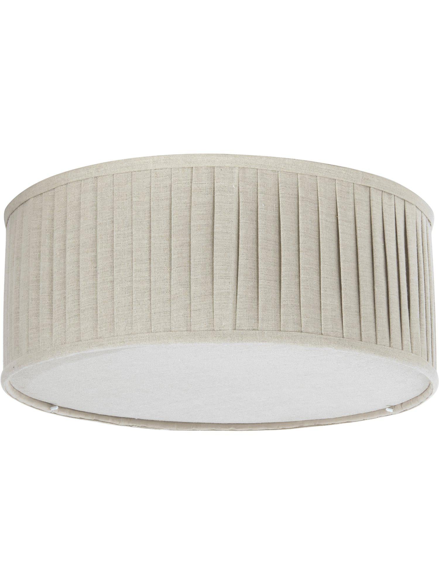 Plissé plafond 45 cm, Natur