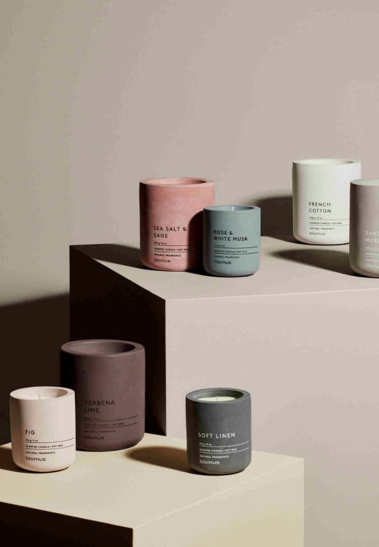 Fraga Doftljus Soft Linen Ø6 cm Magnet