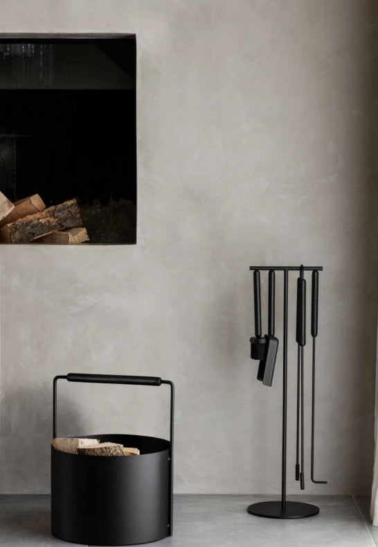 Ashi Vedkorg 45 cm Svart