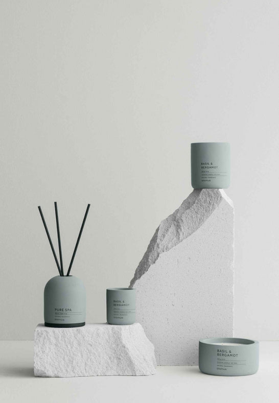 Fraga Doftpinnar Basil & Bergamot Set 100 ml Pine Gray