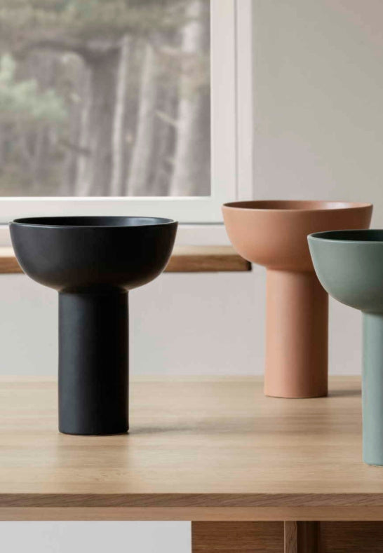 Miyabi Vas Hyacint Ø17 cm Svart