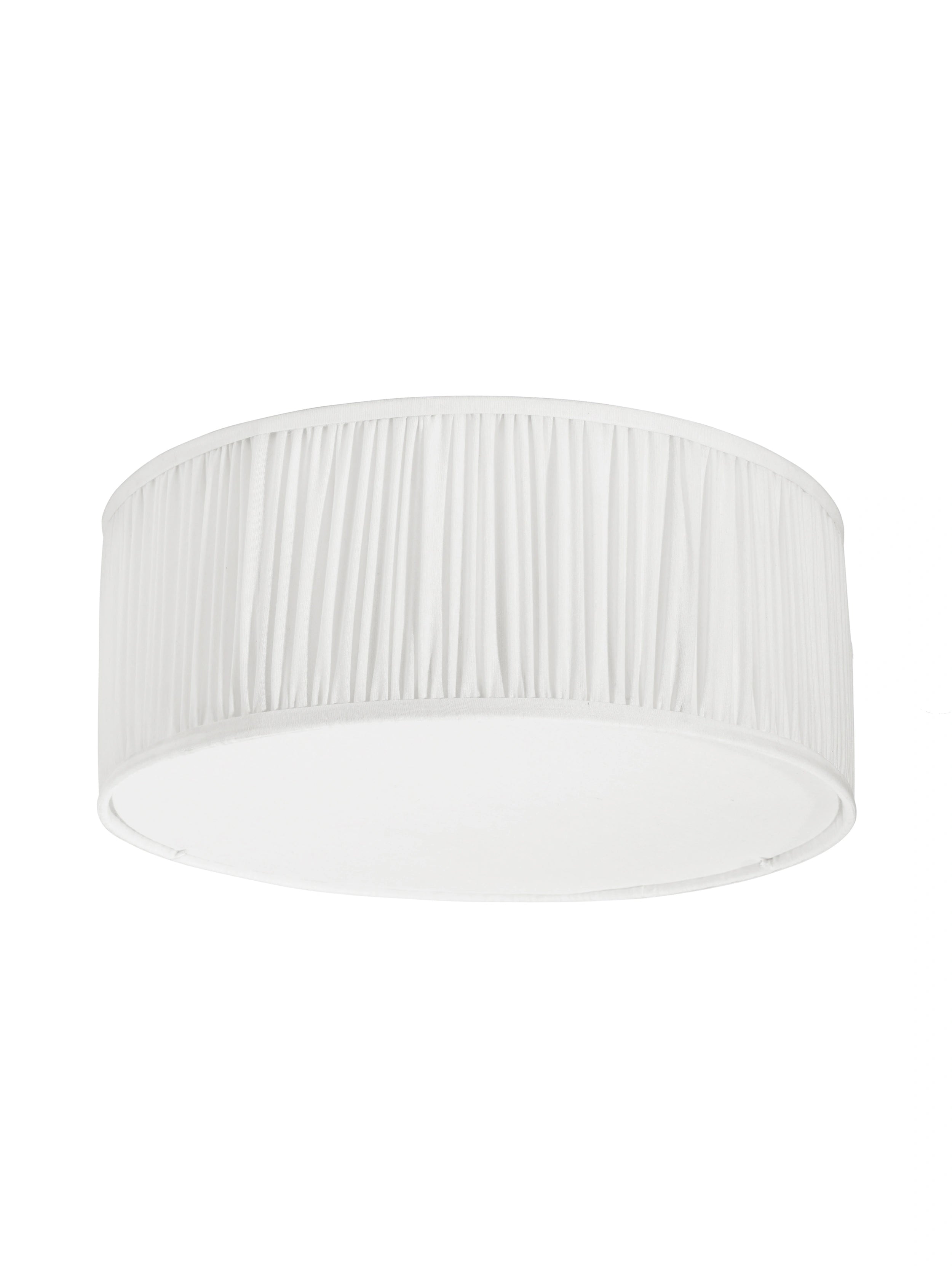 Stella plafond 45 cm, offwhite siden