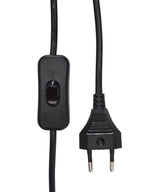 Wells vägglampa 21 cm, svart/guld