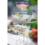 Magnor – Happy champagneglas blå 28 cl