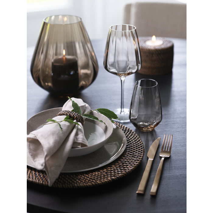 Magnor - Linen - Djup Tallrik 20 cm 4-pack