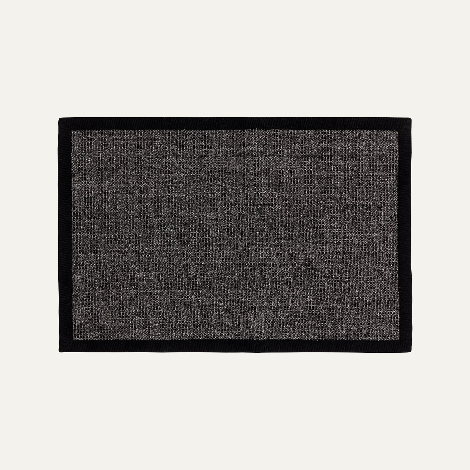 Doormat Jenny black w border 70x120cm