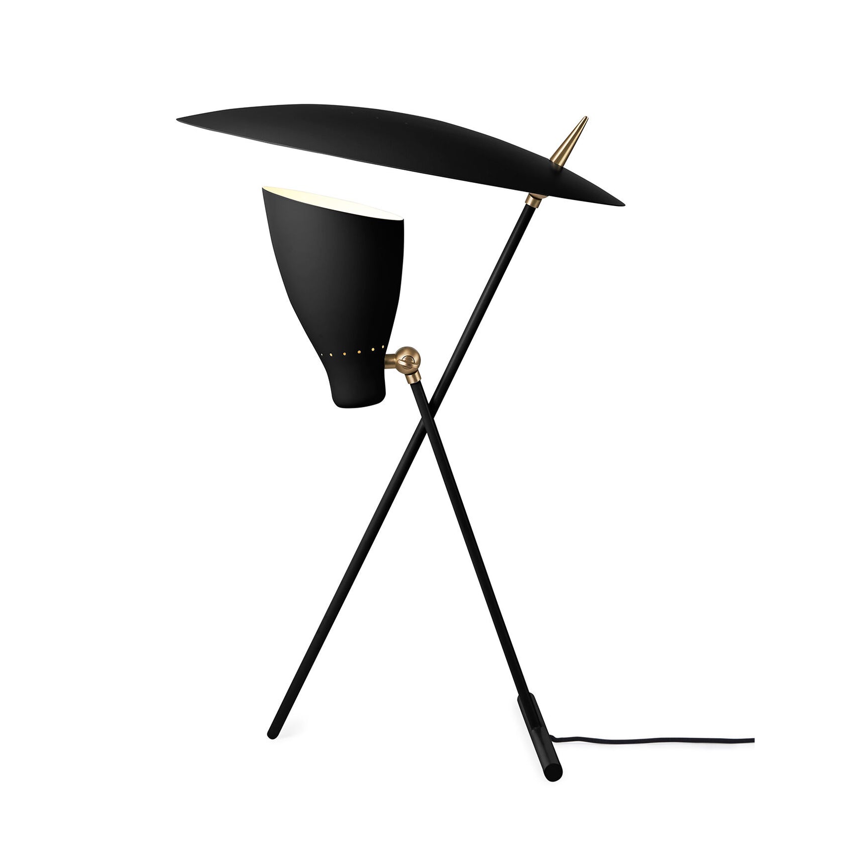 Silhouette Bordslampa, Black Noir