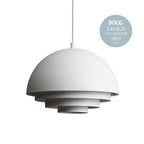 Milieu Colour Mini Taklampa, Clear White