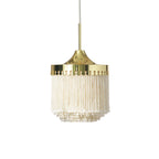 Fringe Taklampa Ø20, Cream White