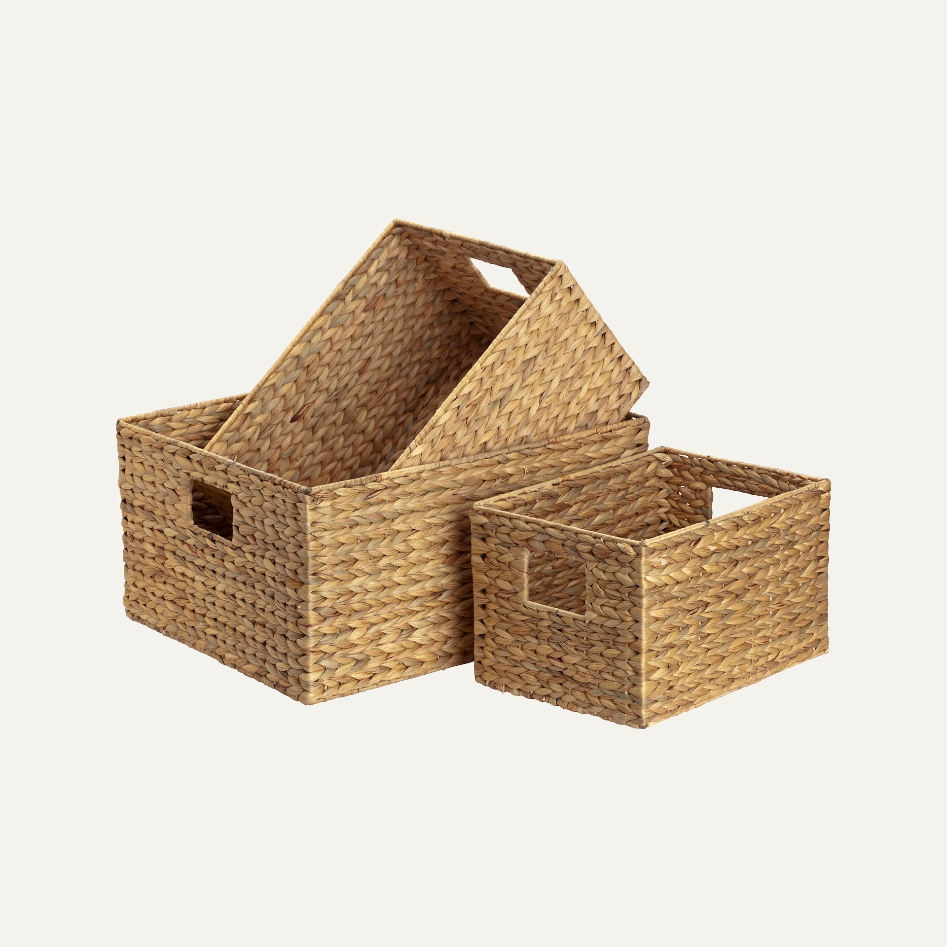 Drawer large Lily natural S/3