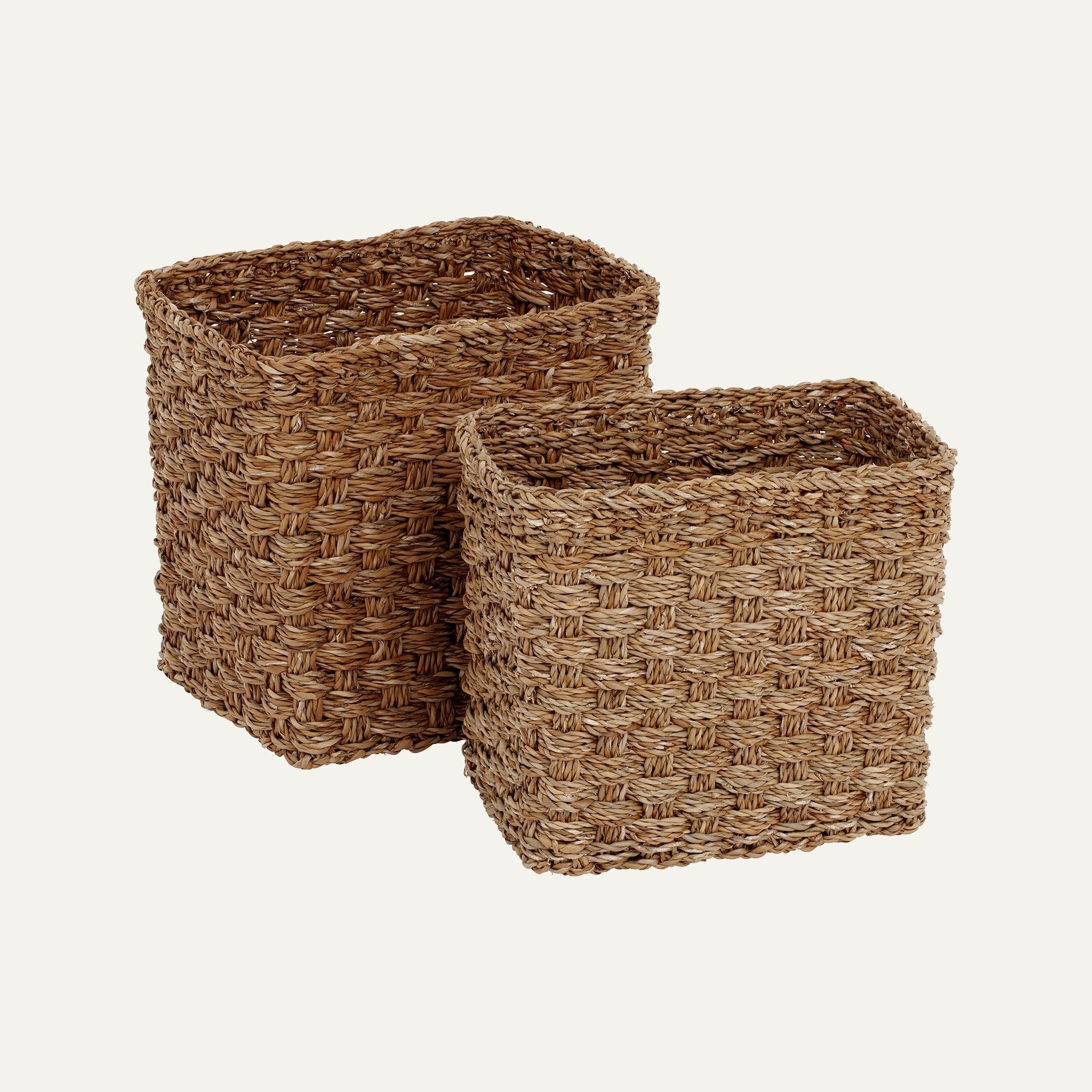 Esther Höga Förvaringskorgar 2-pack, Natur