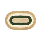 Rug Elin oval green 150x92cm