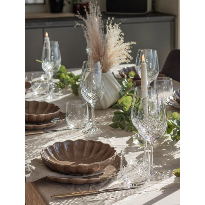 Stiernholm - Lotus - Tallrik i Stengods 6-pack