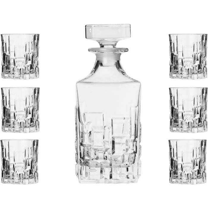 Stiernholm Etna Whiskeykaraffel 6 glas - 81 cl