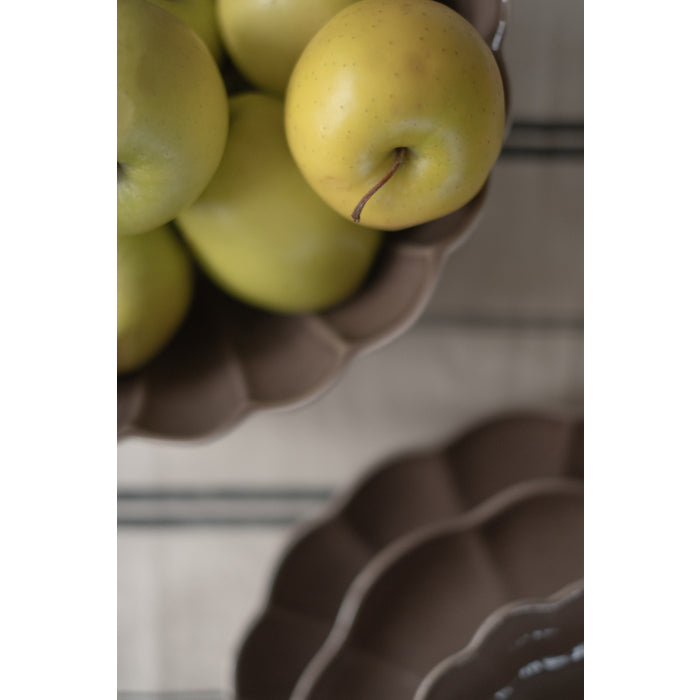 Stiernholm - Lotus - Tallrik i Stengods 6-pack