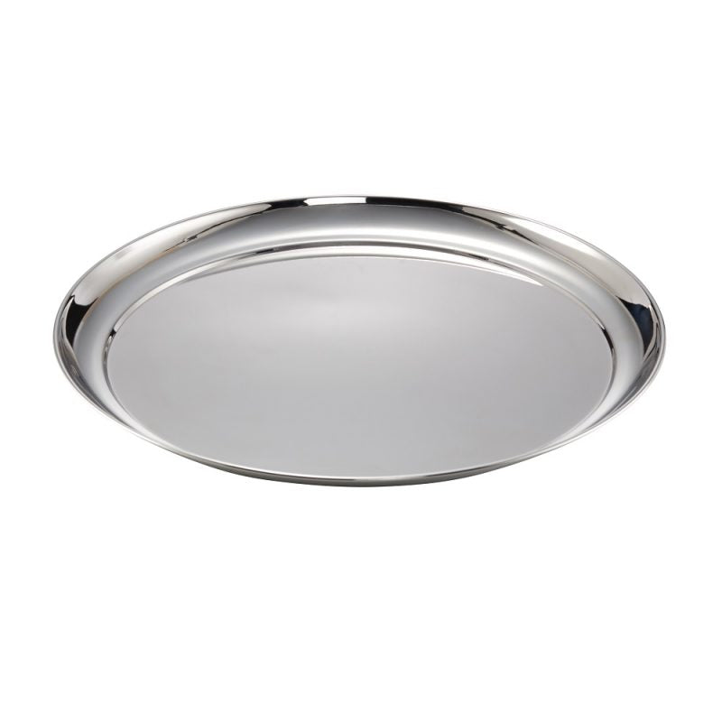 Solex Serveringsfat Rund, Rostfritt Stål