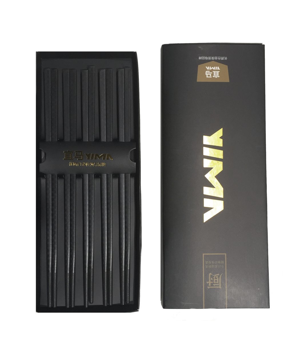 Ätpinnar polyester 5-pack fyrkantiga, Kinesisk