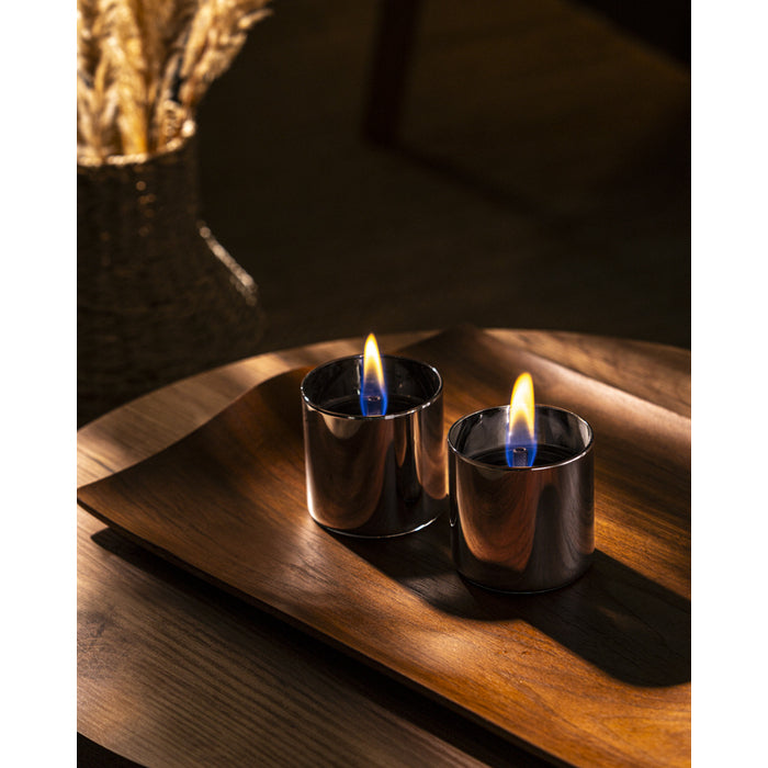 TenderFlame - Lilly - Bordlykta 8, 2-pack med bränsle - 0,15 l