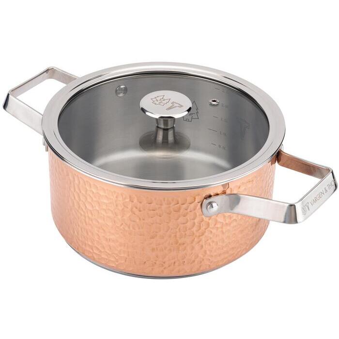 Vargen & Thor - Kobber - Noelle - Kastrull 2,8 L