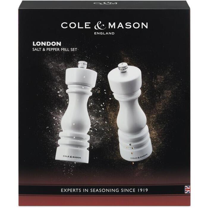 Cole & Mason - London - Salt- och pepparkvarn 2-pack