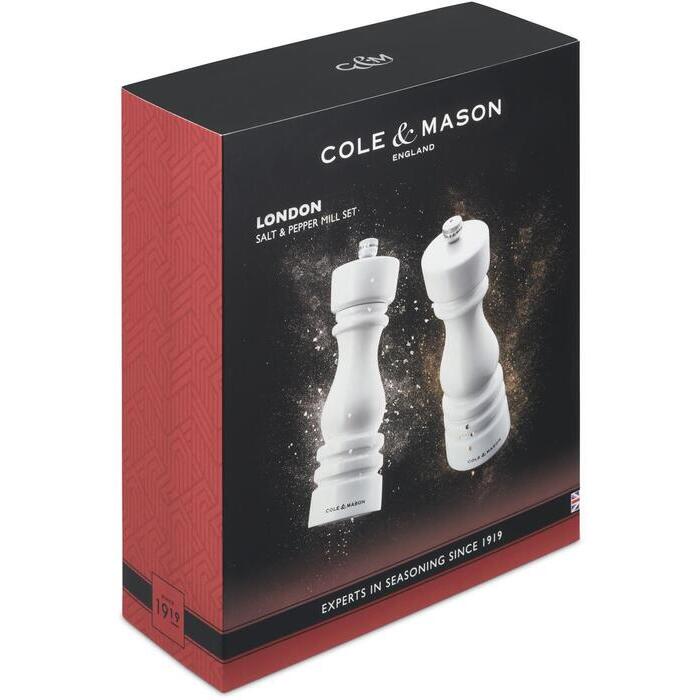 Cole & Mason - London - Salt- och pepparkvarn 2-pack