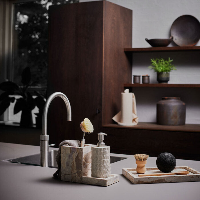 Muubs - Vita - Diskställ i Handgjord Marmor