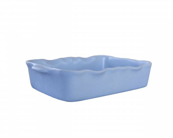 Gratängform Provence rektangulär, 39,5x26,5 cm, Dove Blue